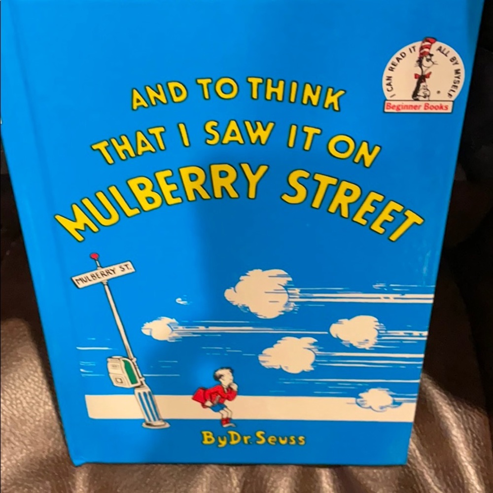 Dr Seuss Mulberry Street book perfect condition!